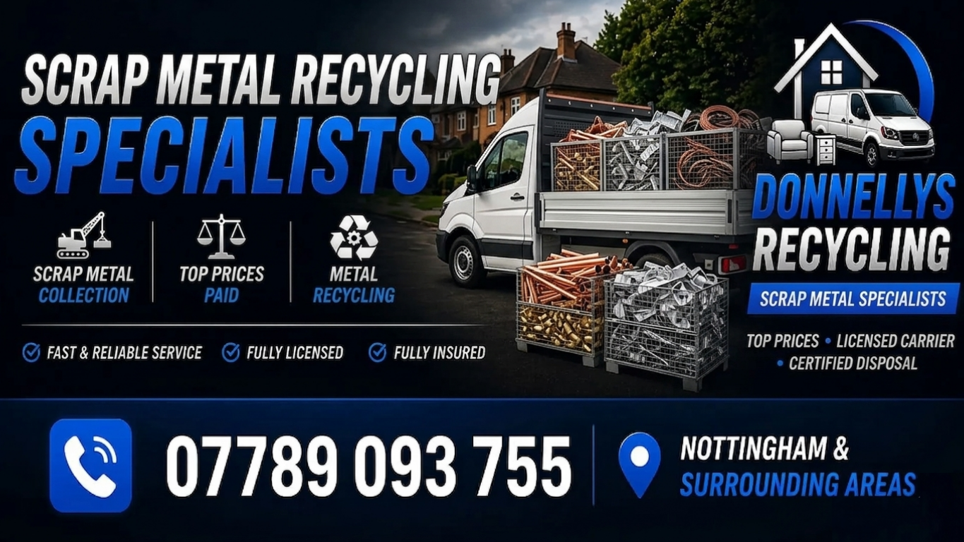 Donnelly's Recycling house clearance specialists billboard